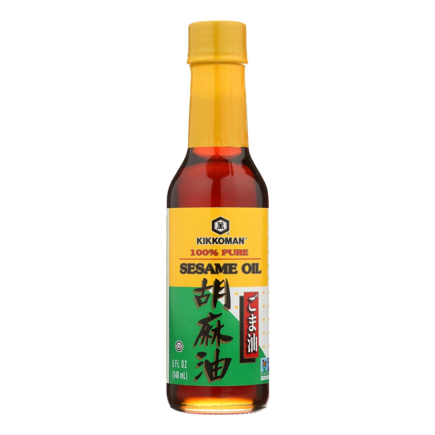 Kikkoman Sesame Oil - Case of 12 - 5 Fl Ounce.