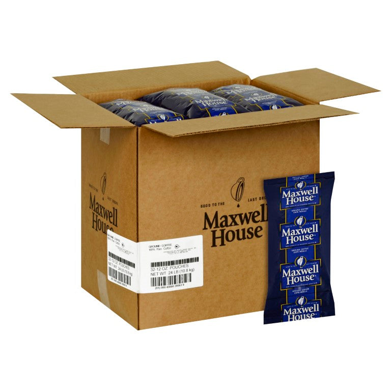 Maxwell House Regular Roast Coffee Urn Pack 12 Ounce Bag 32)