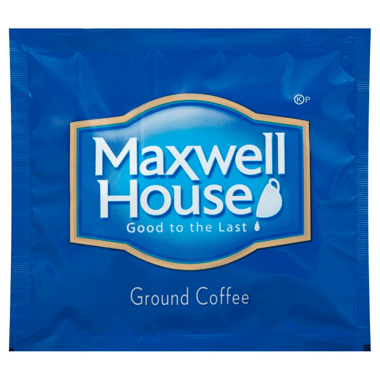 Maxwell House Ground Coffee Filter Packs 100 Case Pack