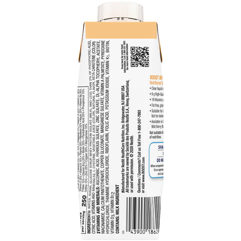 Nestle Boost Beverage Rtd Orange 8 Fluid Ounce - 24 Per Case.