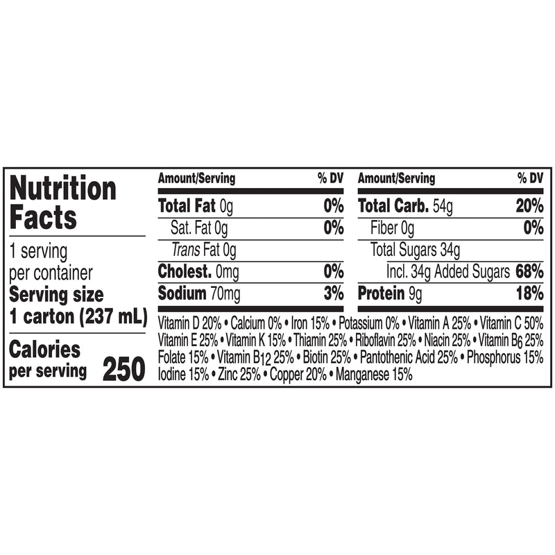 Nestle Boost Beverage Rtd Orange 8 Fluid Ounce - 24 Per Case.