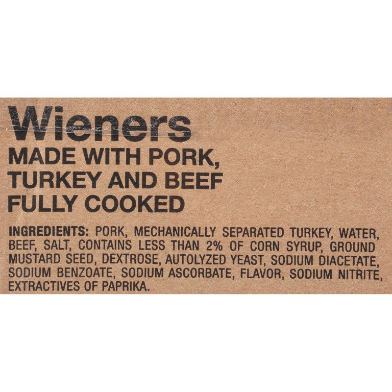 OSCAR MAYER Wiener (5:1 6" 10 lb. Case)