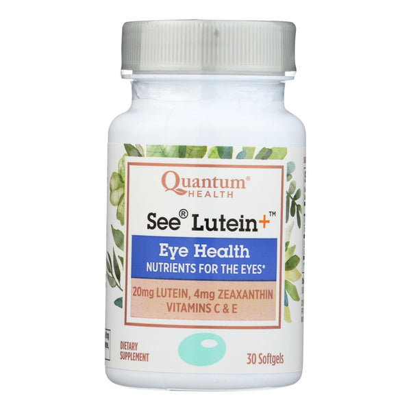 Quantum Research - See Lutein Eye Health - 1 Each - 30 SGEL