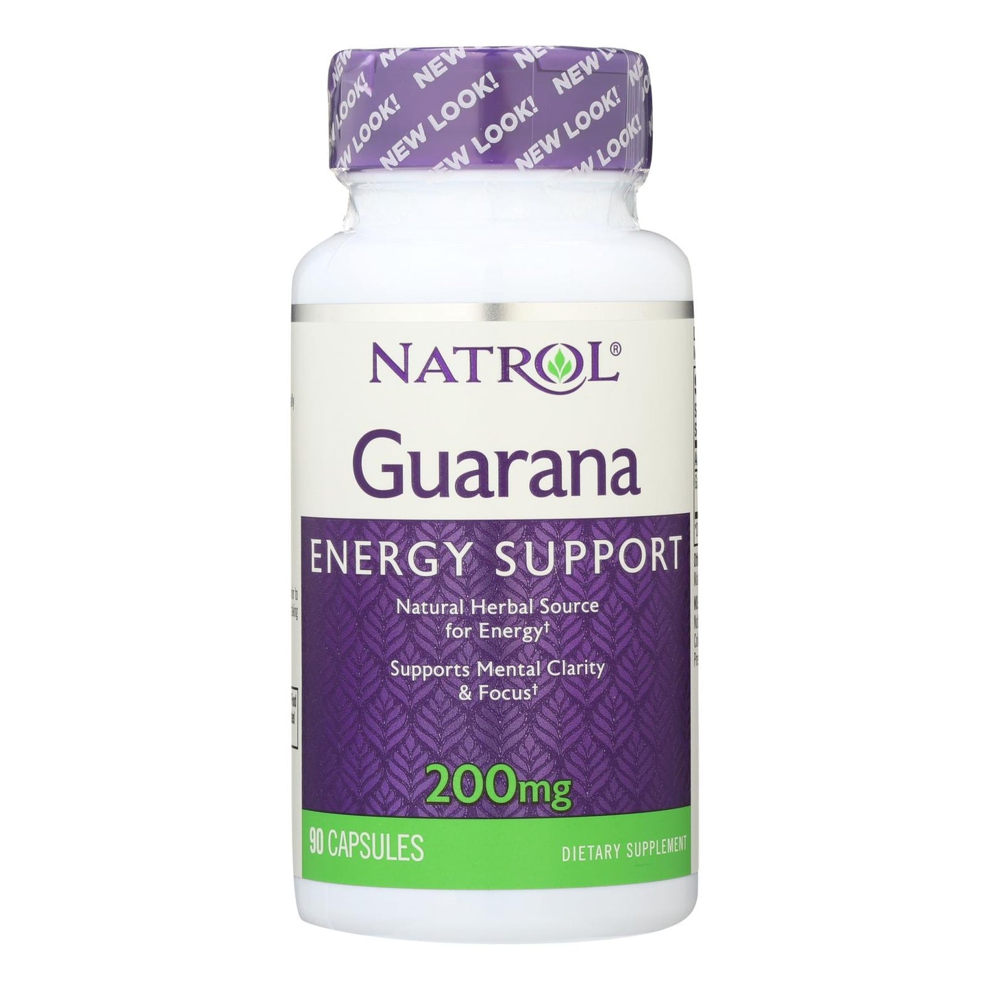 Natrol Guarana - 200 mg - 90 Capsules