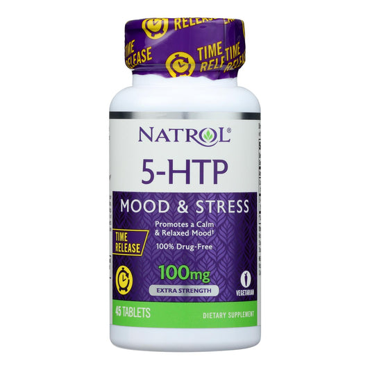 Natrol 5-HTP TR Time Release - 100 mg - 45 Tablets