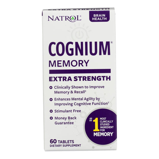 Natrol - Cognium Xtra Strgth 400mg - 1 Each - 60 Tablets