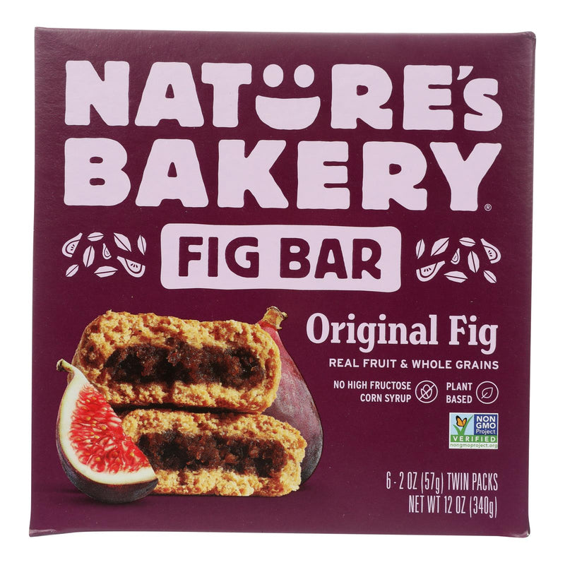 Nature'S Bakery Stone Ground Whole Wheat Fig Bar - Peach Apricot, 6/2 Oz