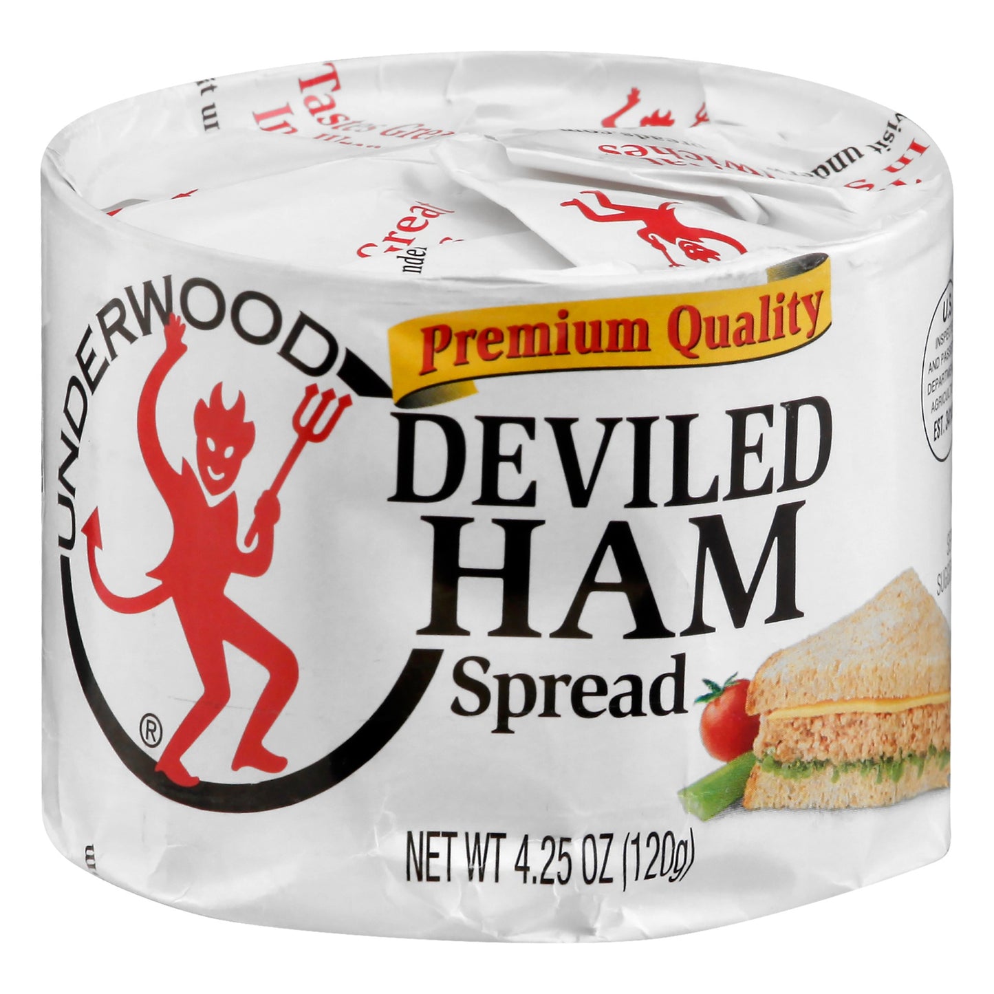 Deviled Ham 4.25 Ounce Size - 24 Per Case.