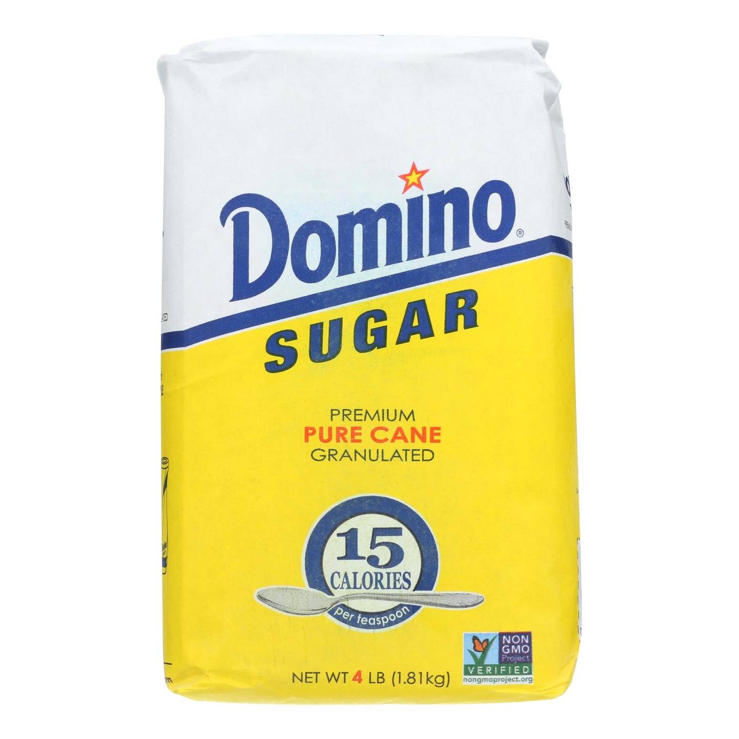 Domino Sugar - Pure Cane - Case of 10 - 4 Lb