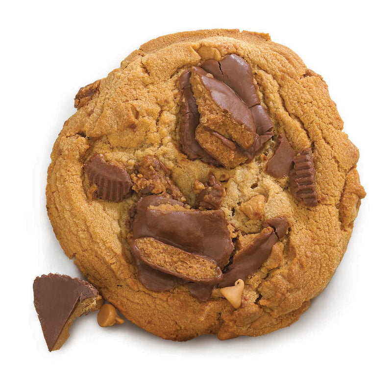 David's Cookie Dough Reeses Peanut Butter Chunk 4.5 Ounce Size - 80 Per Case.