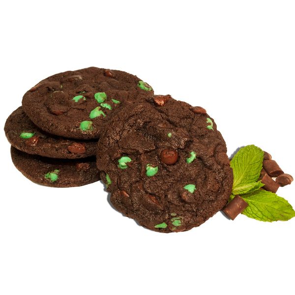 David's Cookie Dough Chocolate Mint Frozen 1.5 Ounce Size - 213 Per Case.