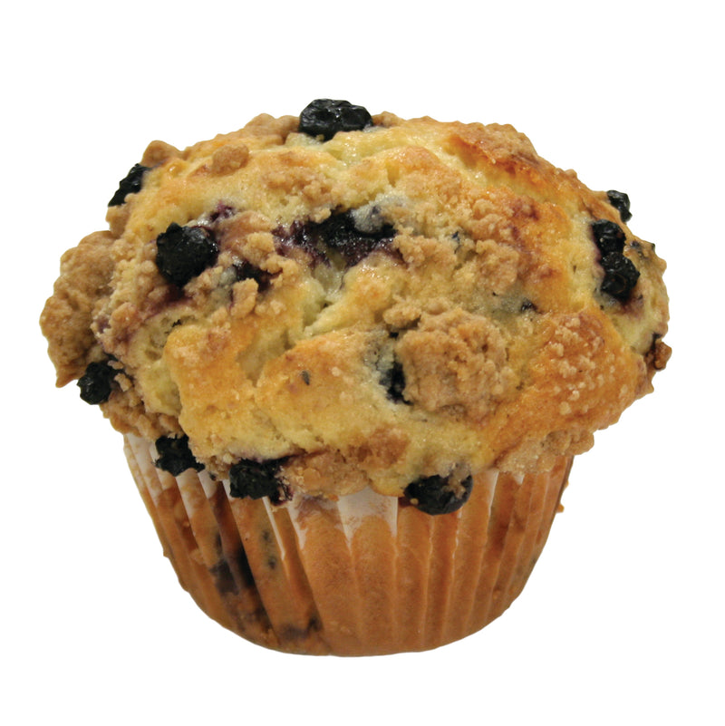 David's Muffin Blueberry Tray Frozen 6 Ounce Size - 1 Per Case.