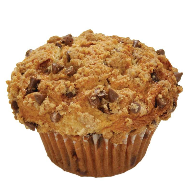 David's Muffin Cinnamon Chip Tray 6 Ounce Size - 1 Per Case.