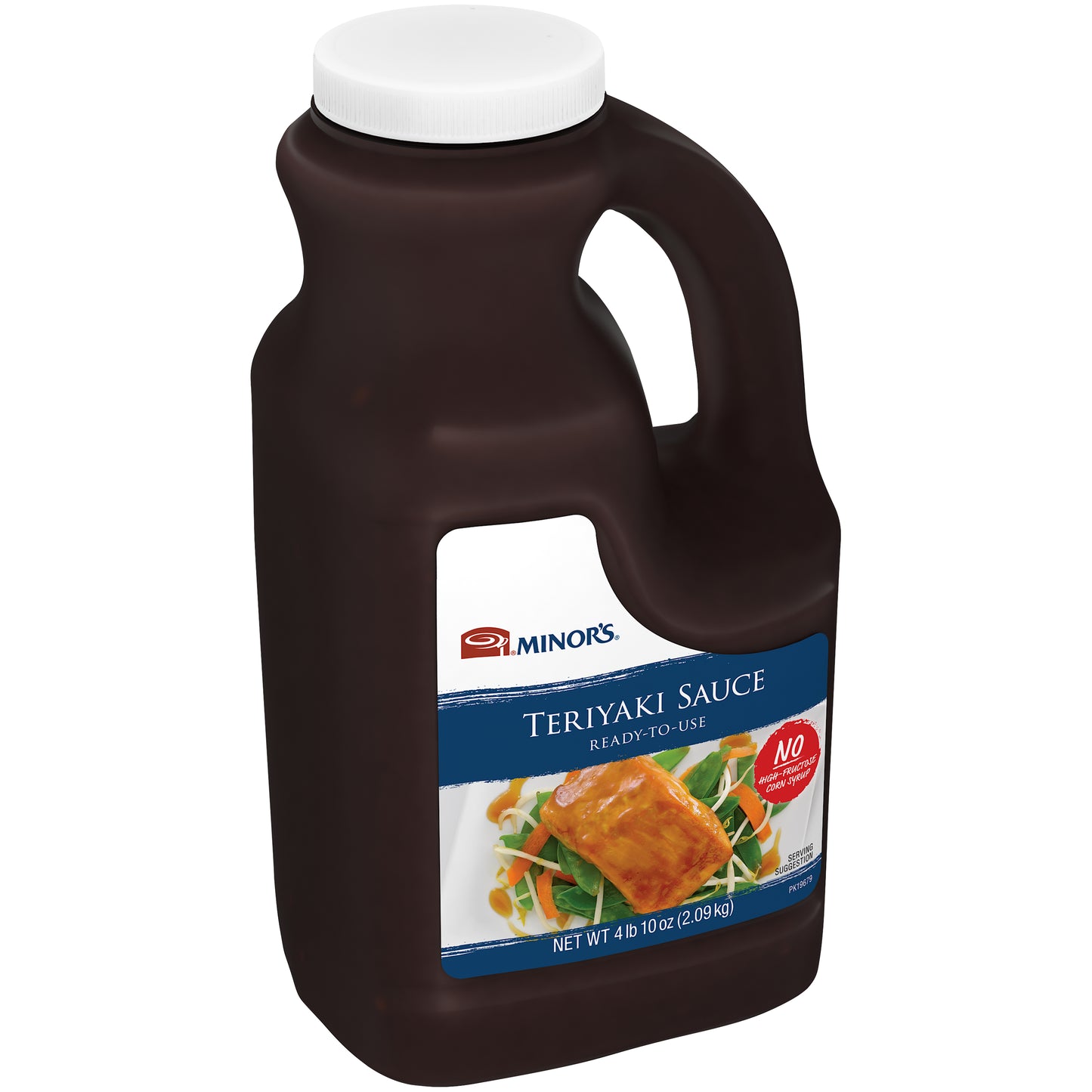 Minor's Teriyaki Sauce Ready-To-Use 0.5 Gallon - 4 Per Case.