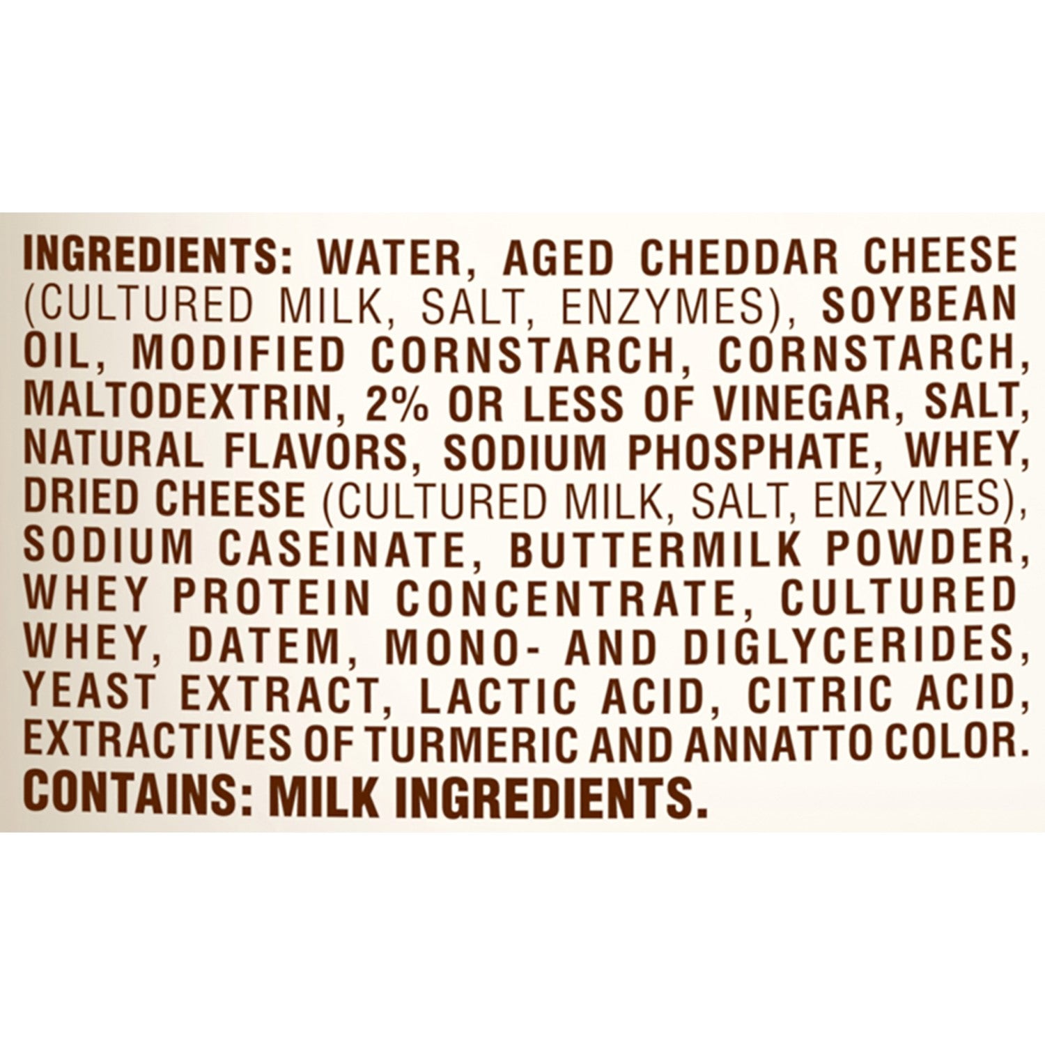 Chef Mate White Cheddar Cheese Sauce 106 Ounce Size - 6 Per Case.