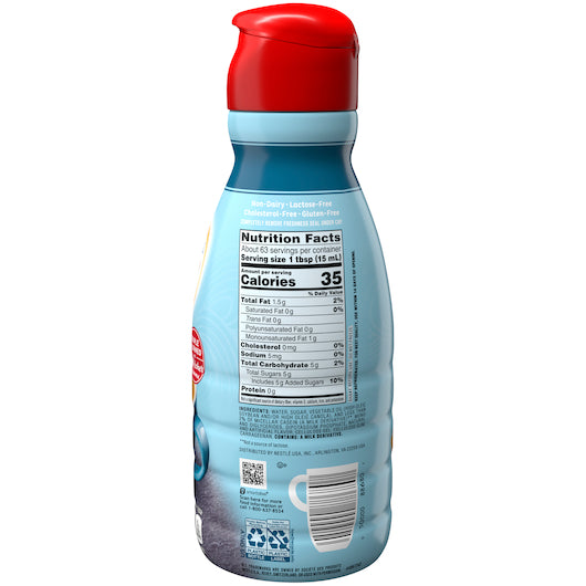 Coffee-Mate Liquid Coconut Cream, 32 Fluid Ounces, 6 per case