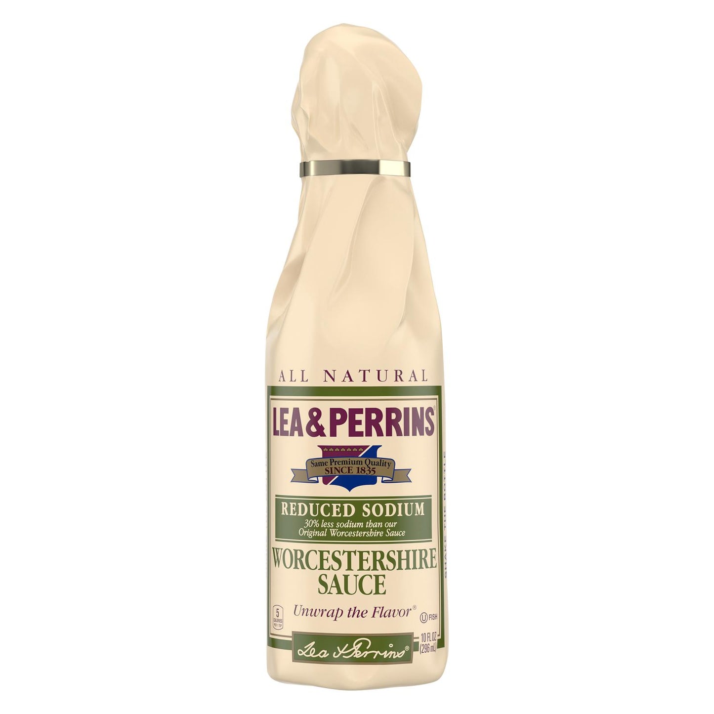 Lea & Perrin Worcestershire Sauce - Case of 12 - 10 Fluid Ounce