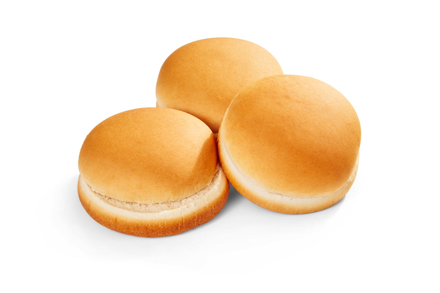 Klosterman Hamburger Bun, 4 inch, 120 Count Packs - 1 Per Case.