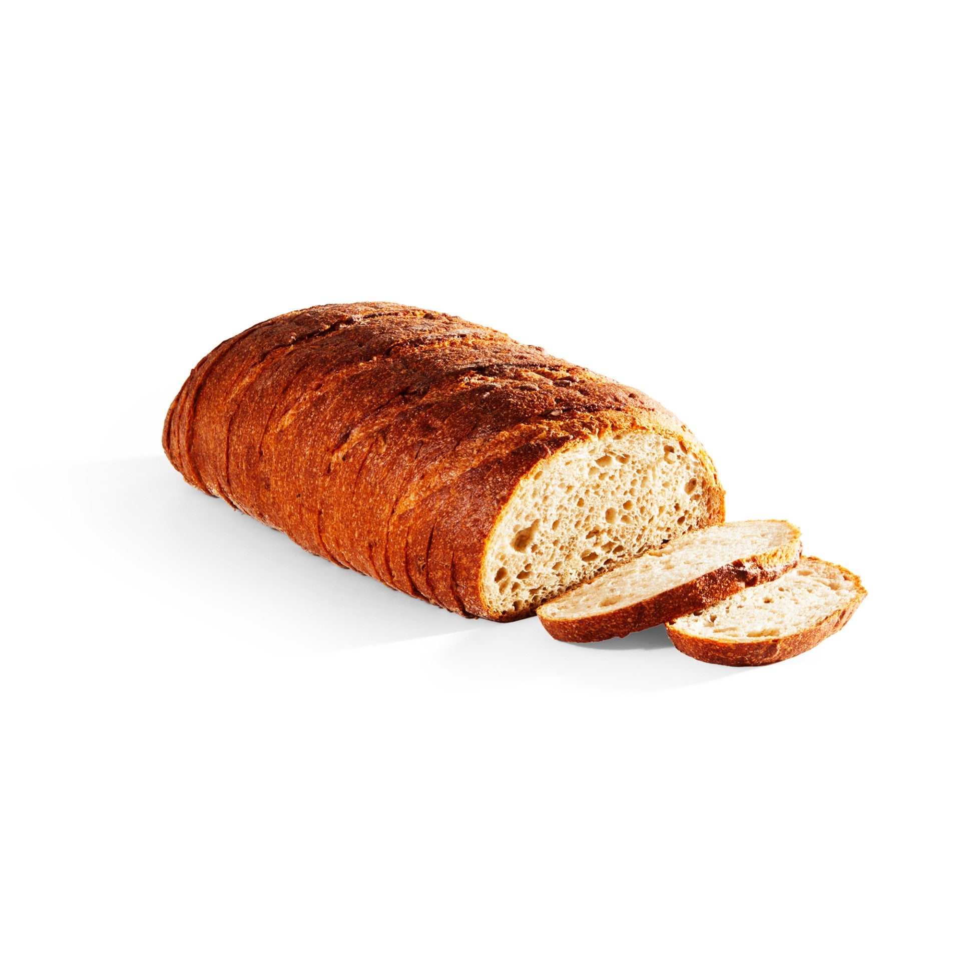 Klosterman Artisan Whole Wheat Thick Sliced Batardcase 8 Count Packs - 1 Per Case.