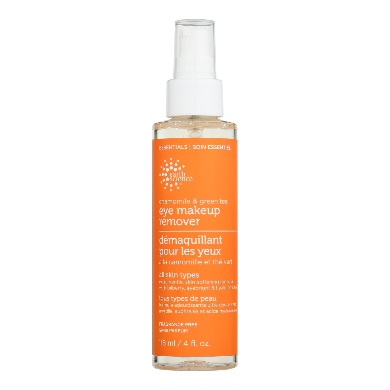 Earth Science - Eye Mkeup Rmvr Cham Green T - 1 Each-4 Fluid Ounce