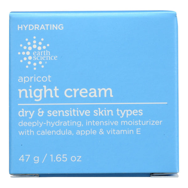 Earth Science Apricot Night Cream - 1.65 Ounce