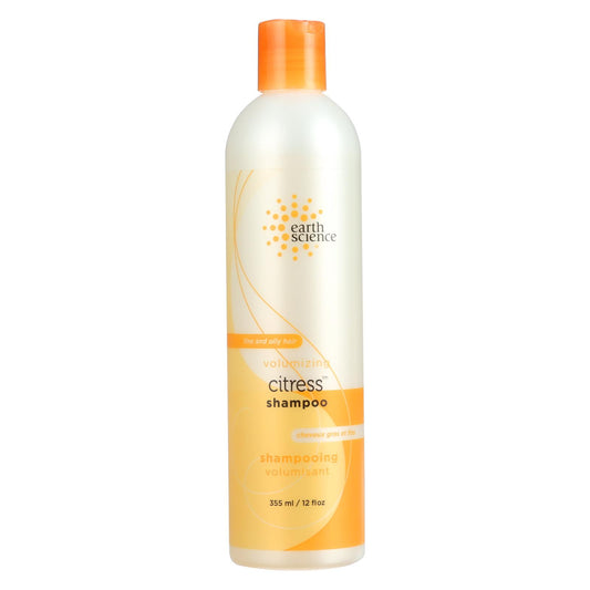 Earth Science Citress Shampoo for Fine and Oily Hair - 12 fl Ounce