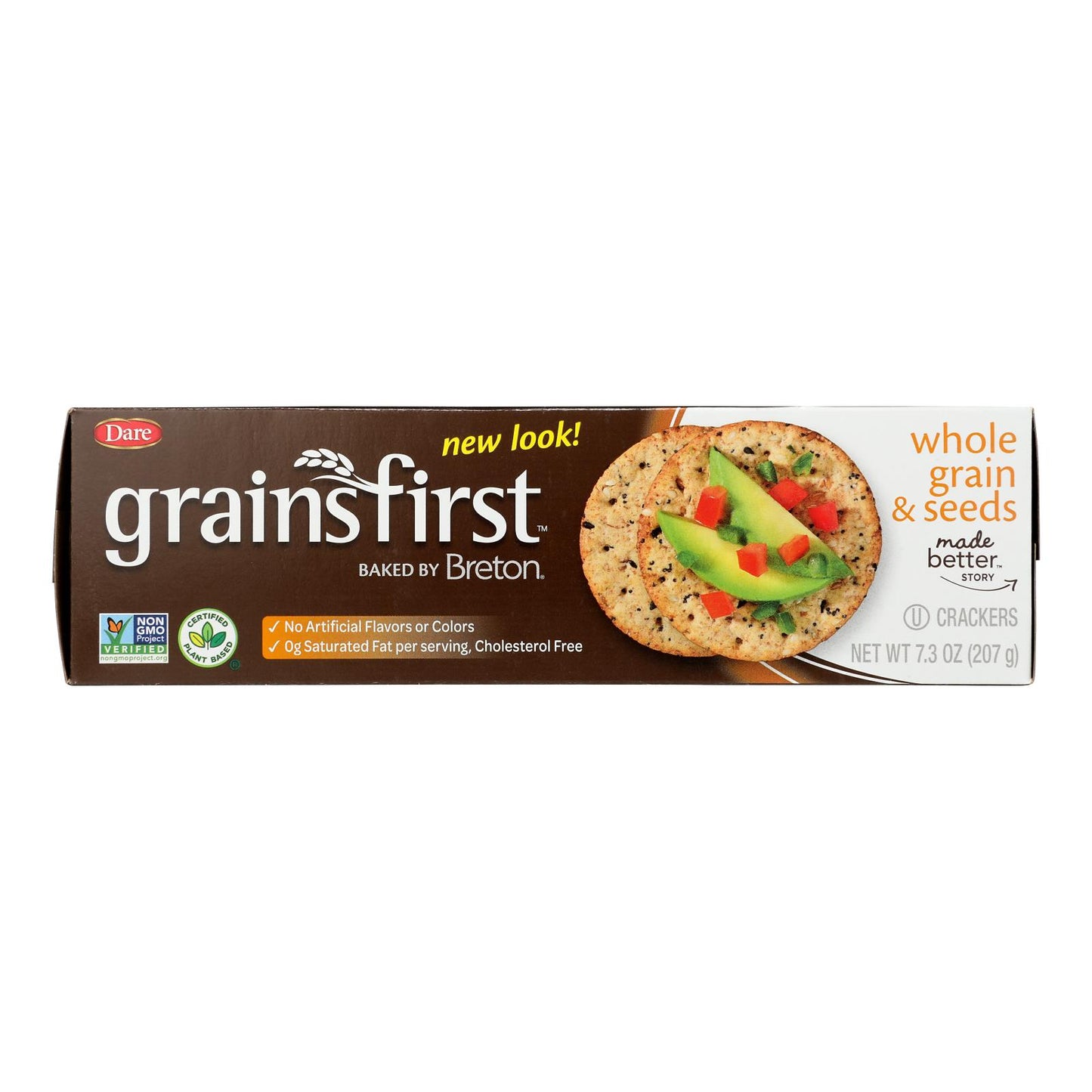 Breton/dare - Crackers Grainsfirst - Case of 12-7.3 Ounce