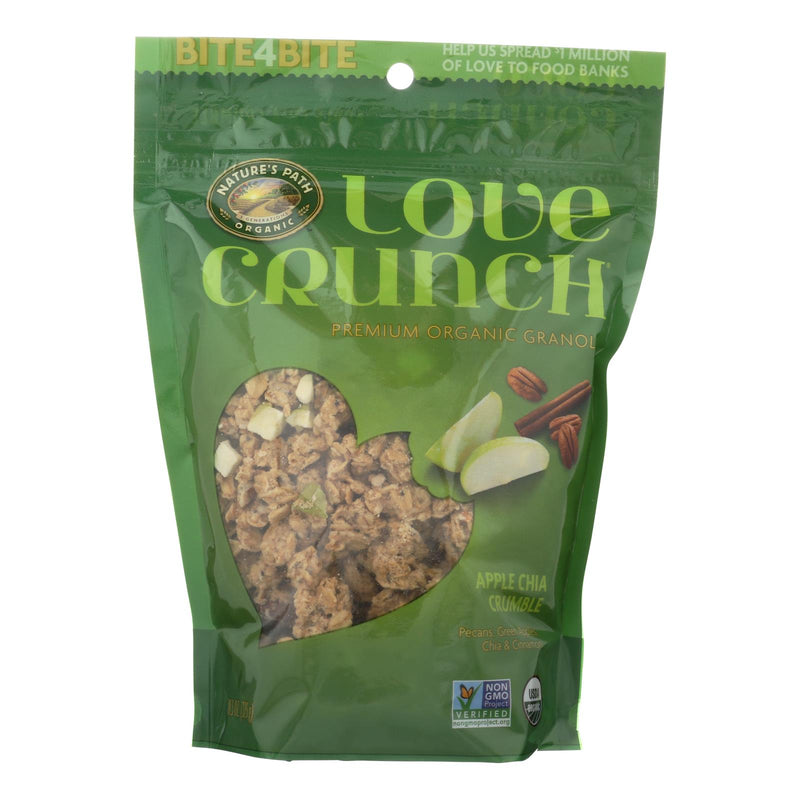 Nature's Path Organic Love Crunch Granola - Apple Crumble - Case of 6 - 11.5 Ounce.