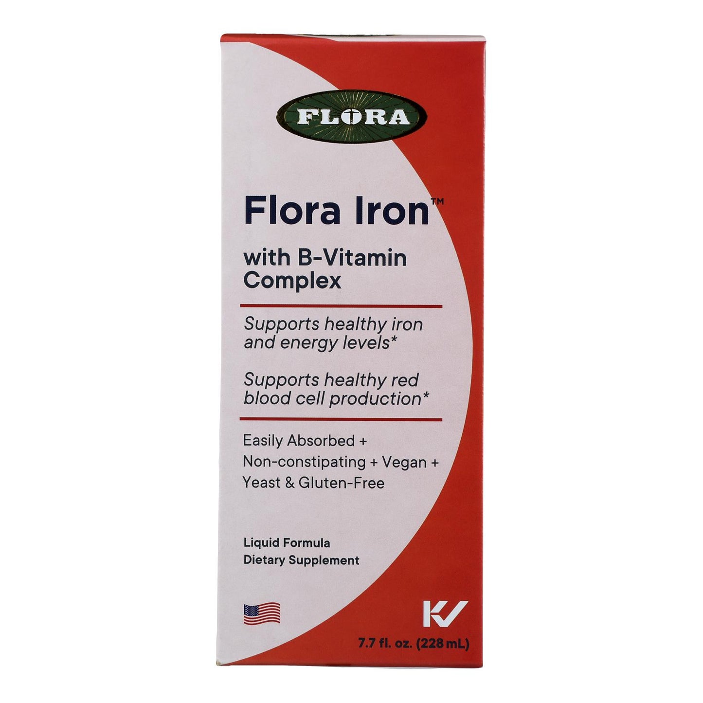 Flora - Iron Herb Liquid - 1 Each-7.7 Ounce