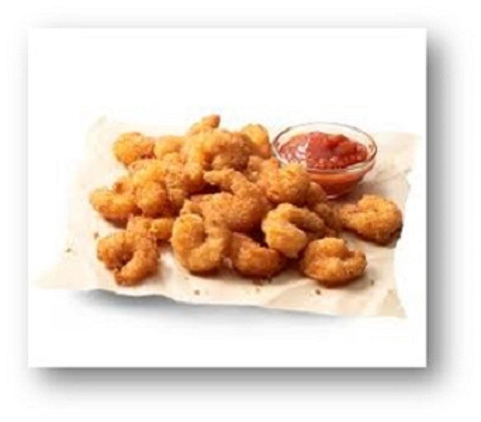 Captain Morgan Shrimp Popcorn Breaded Individual Quick Frozen, 2.5 Pounds - 4 Per Case