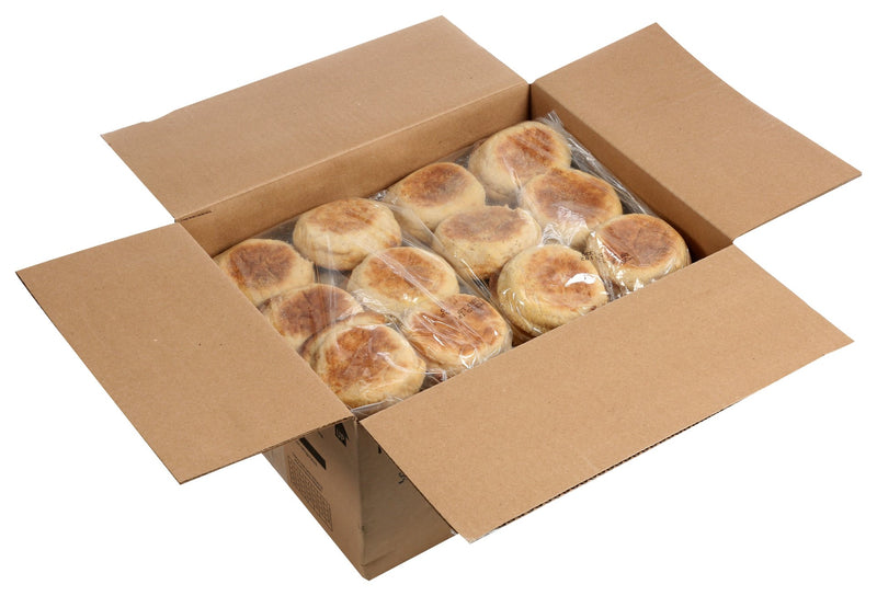 Fspl Baker's Select Whl Grn English Muffin 12 Each - 6 Per Case.