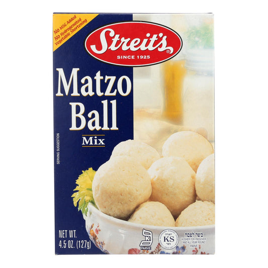 Streit's Matzo - Ball Mix Only - Case of 12 - 4.5 Ounce.