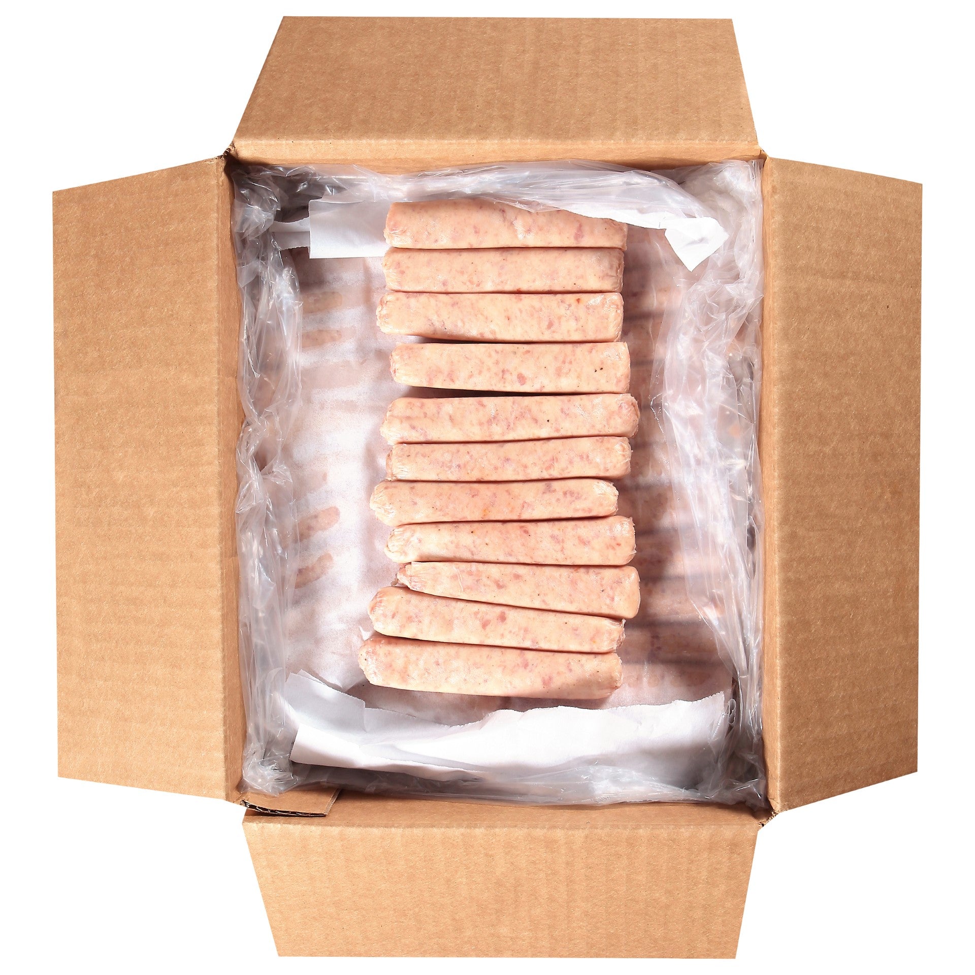 Sausage Link Lean Silver Medal 10 Pound Each - 1 Per Case.