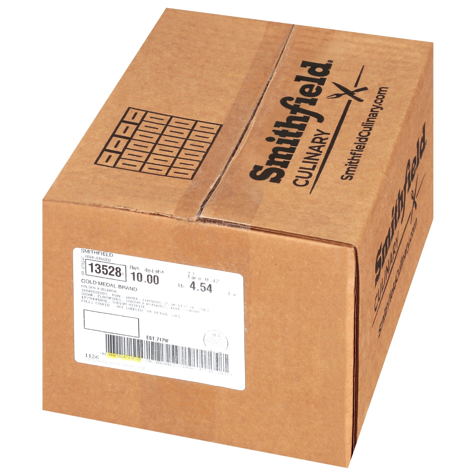 Kielbasa Polska Gold Medal 6" 10.47 Pound Each - 1 Per Case.