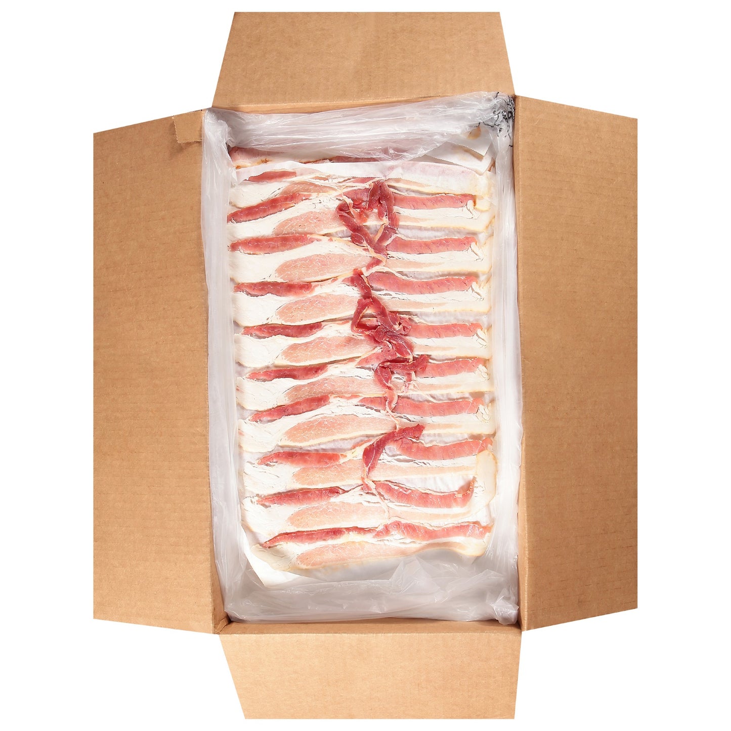 Smithfield Farmland Silver Medal Brand 18/22 Single Slice Bacon, 15 Pound Each - 1 Per Case.