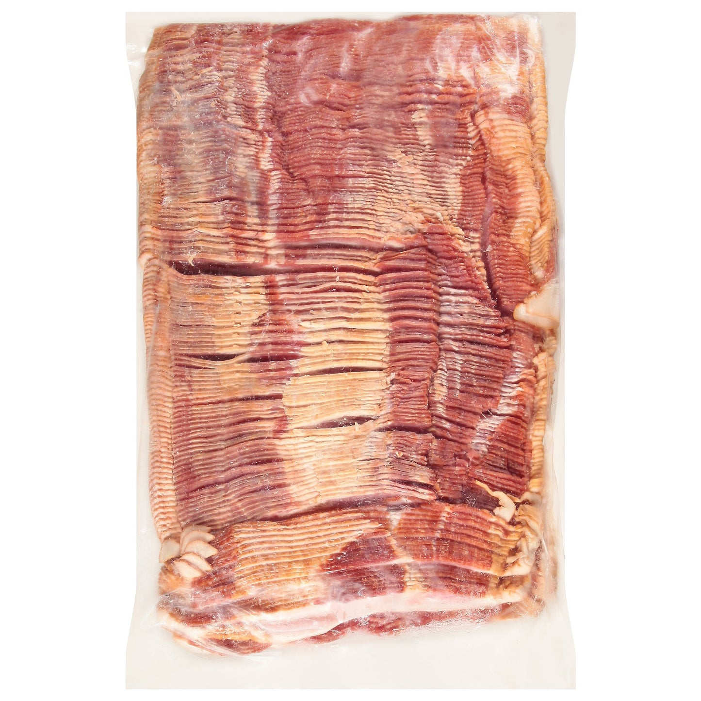 Smithfield Farmland Double Smoked Gold Medal 18/22 Sliced Slab Bacon, 16.31 Pound Each - 1 Per Case.