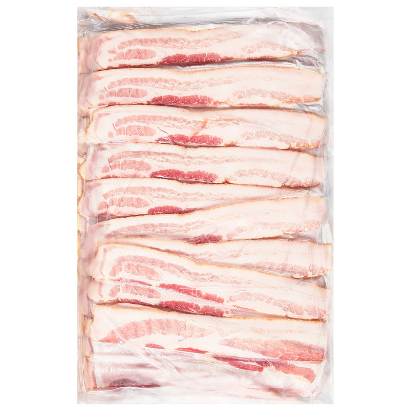 Bacon Single Slice Apple Cider Gas Flushed 16.45 Pound Each - 1 Per Case.