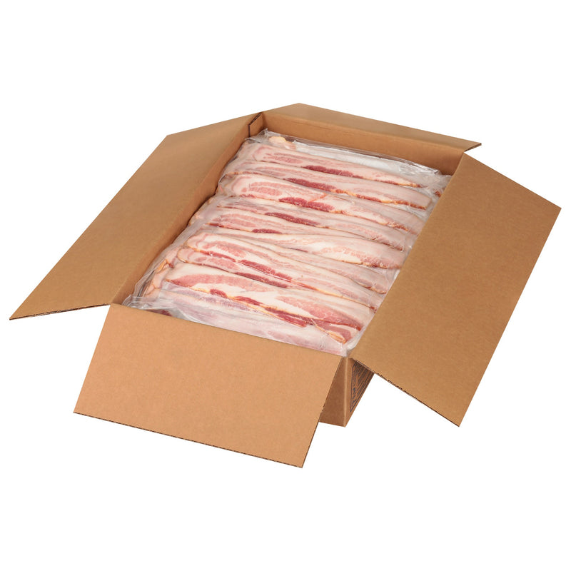 Bacon Single Slice Apple Cider Gas Flushed 16.45 Pound Each - 1 Per Case.