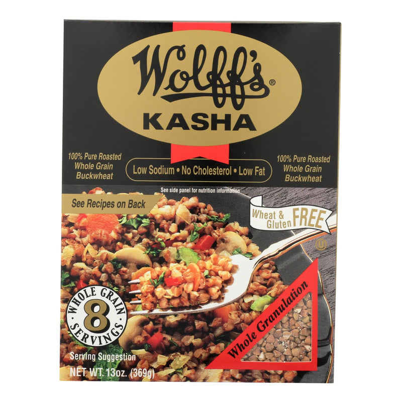 Wolff's Kasha Whole - Case of 6 - 13 Ounce.