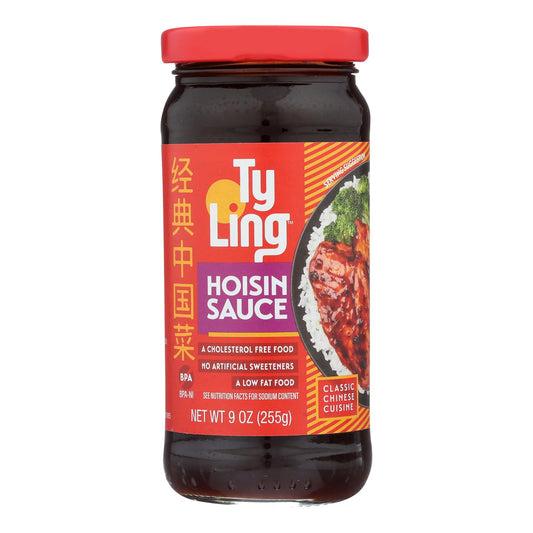 Ty Ling Hoisin Sauce  - Case of 12 - 9 Fluid Ounce