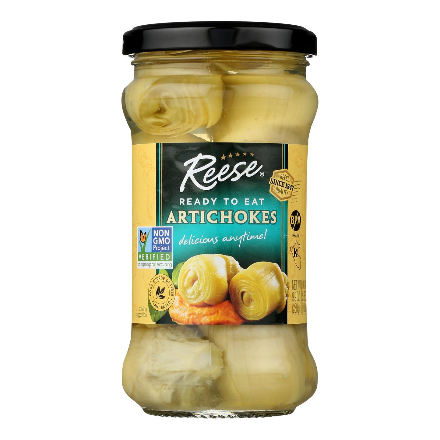 Reese Artichokes  - Case of 12 - 9.9 Ounce