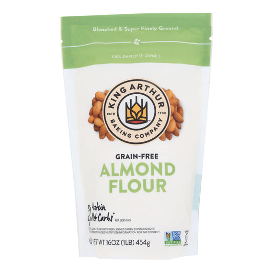 King Arthur Almond Flour - Gluten Free - 16 Ounce - case of 4