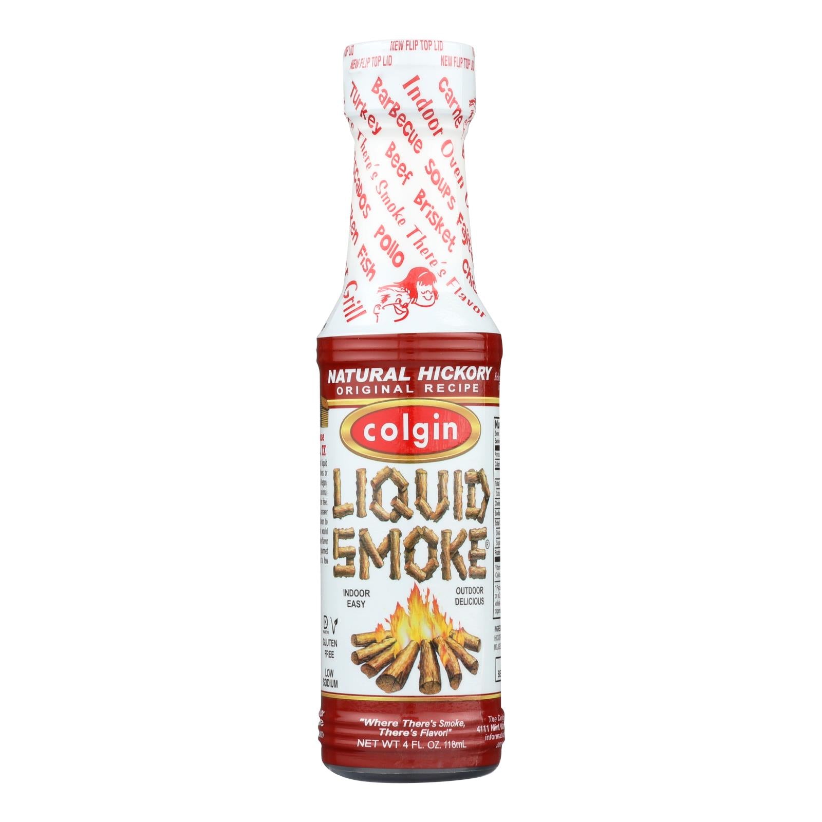 Colgin - Liquid Smoke Hickory - Case of 6-4 Fluid Ounce