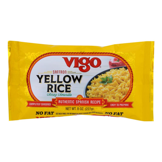 Vigo Yellow Rice - Case of 12 - 8 Ounce.