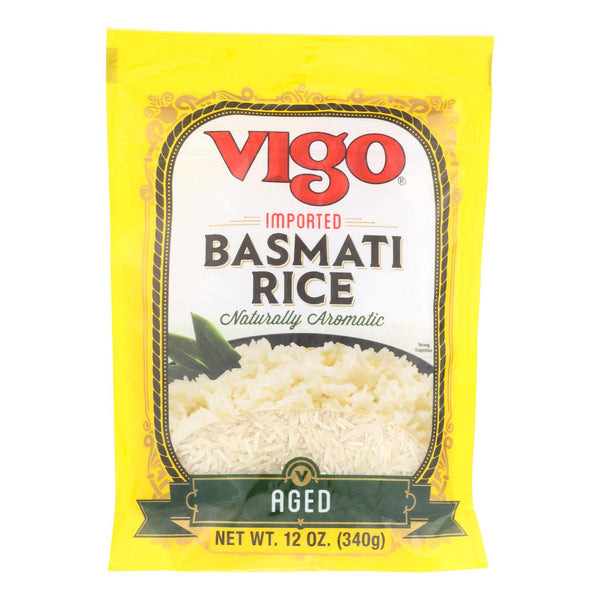 Vigo Rice - Basmati - Case of 6 - 12 Ounce