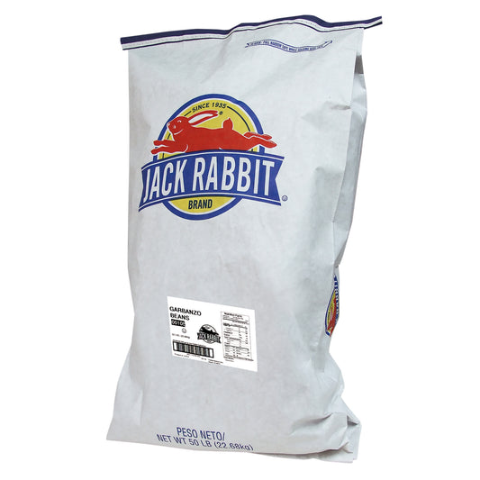 Jack Rabbit Garbanzo Beans 50 Pound Each - 1 Per Case.