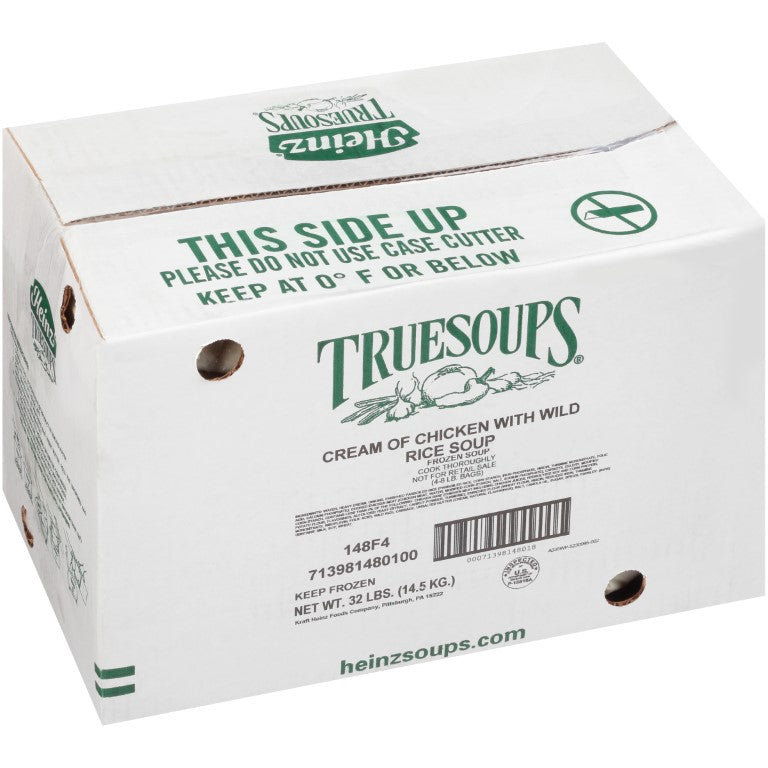 HEINZ TRUESOUPS Cream of Chicken Soup with Wild Rice 8 lb. Bag 4 Per Case