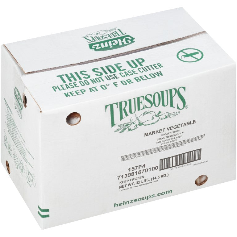 HEINZ TRUESOUPS Market Vegetable Soup 8 lb. Bag 4 Per Case