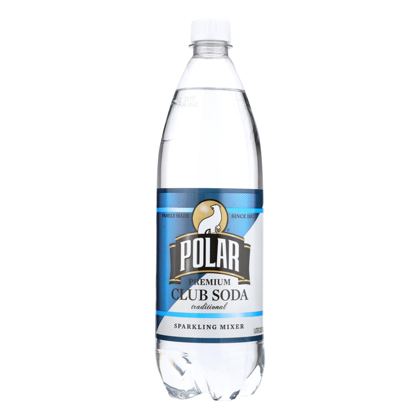 Polar Beverages Club Soda - Case of 12 - 33.8 fl Ounce