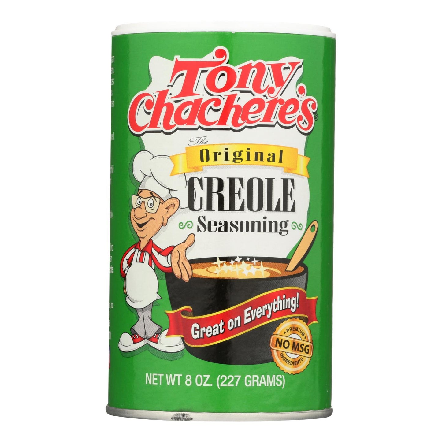 Tony Chachere's Seasoning - Creole - Case of 6 - 8 Ounce